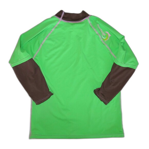 SunSkinz Sun Protection Zone long sleeve rashguard rash guard swim shirt top 12 - Picture 3 of 3